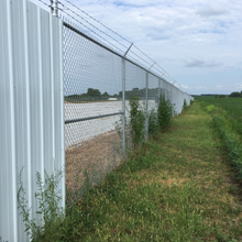 3" Steel 3 Strand Corner Barbed Wire Arm for Chain Link Fences