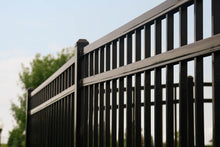 [100 Feet Of Fence] 4' Tall Ornamental Steel Flat Top Complete Fence Package